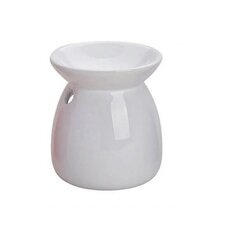 Ароматический подсвечник-аромалампа, Ceramic белый цена и информация | Подсвечники, свечи | 220.lv