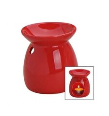 Ароматический подсвечник-аромалампа, Ceramic, красный цена и информация | Подсвечники, свечи | 220.lv