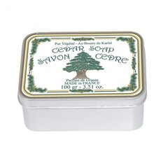 Растительное мыло в коробке Le Blanc, аромат кедра 100г цена и информация | Мыло | 220.lv