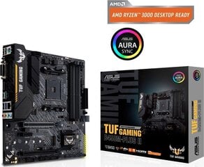 Asus TUF GAMING B450M-PLUS II cena un informācija | Mātesplates | 220.lv