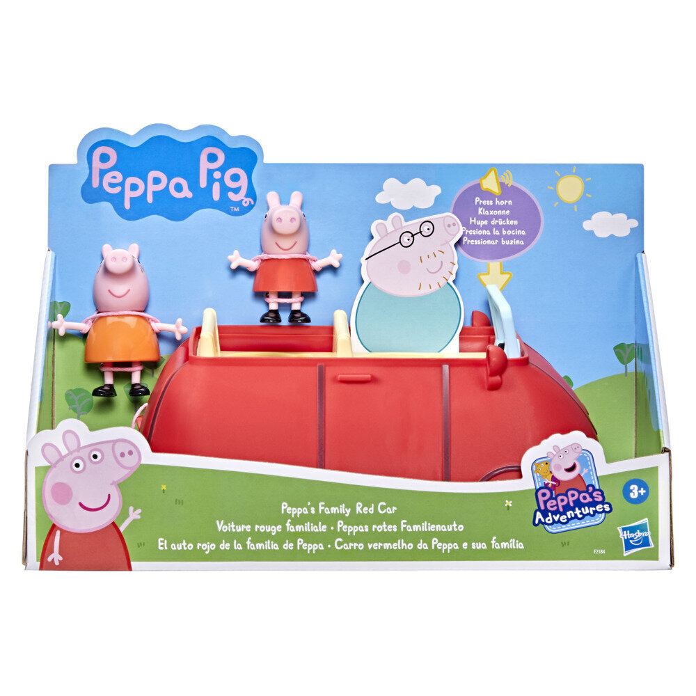 Cūciņas Pepas ģimenes automobilis Cūciņa Pepa (Peppa Pig), cena un informācija | Rotaļlietas meitenēm | 220.lv