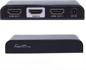 AV-разветвитель Techly HDMI 1x2, 4K*30Hz цена и информация | Адаптеры и USB разветвители | 220.lv