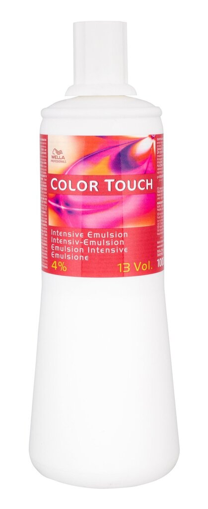 Oksidējoša emulsija Wella Color Touch 4%, 1000 ml цена и информация | Matu krāsas | 220.lv