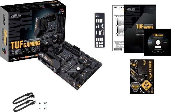 Asus TUF GAMING B450-PLUS II cena un informācija | Videokartes (GPU) | 220.lv