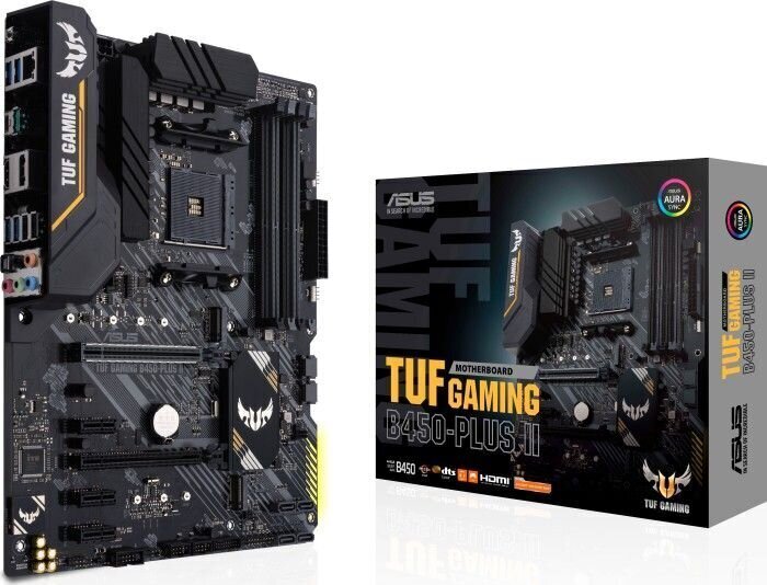 Asus TUF GAMING B450-PLUS II cena un informācija | Videokartes (GPU) | 220.lv