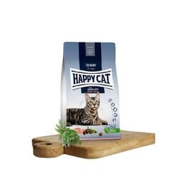 Happy Cat barība ar lasi pieaugušiem kaķiem Culinary AtlantikLachs, 4 kg cena un informācija | Sausā barība kaķiem | 220.lv