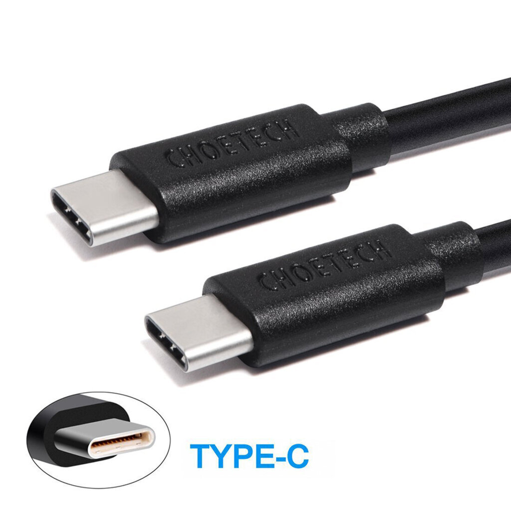 Choetech, USB-C, 2 m цена и информация | Kabeļi un vadi | 220.lv