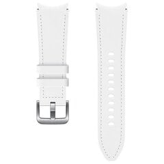 Samsung Hybrid Leather Band S/M White цена и информация | Аксессуары для смарт-часов и браслетов | 220.lv