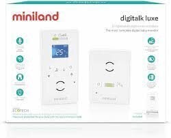 Mobilā aukle Miniland Digimonitor Digitalk Luxe cena un informācija | Radio un video aukles | 220.lv