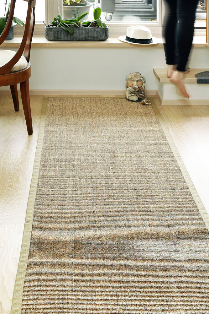 SISAL 1066 beige, dažādi izmēri, Narma sisalWeave™ silesidusvaip Livos, beež, 80 x 400 cm цена и информация | Paklāji | 220.lv