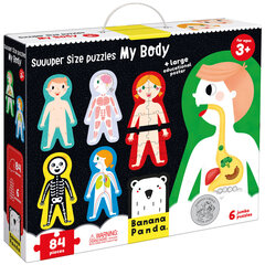 Puzle Suuuper Size Puzzles My Body, 84 detaļas cena un informācija | Puzles, 3D puzles | 220.lv