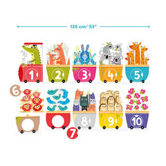 Puzle Make-a-Match Puzzle Number Train, 30 detaļas cena un informācija | Puzles, 3D puzles | 220.lv