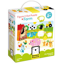Puzle Figure It Out Puzzles Farm, 20 detaļas cena un informācija | Puzles, 3D puzles | 220.lv