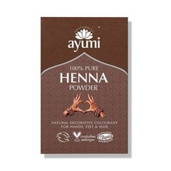 Пудра для рисования на теле и волосах Chna Mendhi Pure Henna Ayumi, 100 г цена и информация | Краска для волос | 220.lv