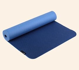 Jogas paklājiņš profesionāļiem Yogimat Pro, 6 mm, zils cena un informācija | Vingrošanas paklāji | 220.lv