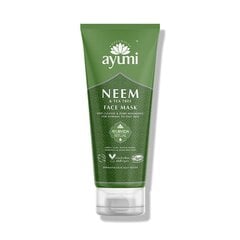 Attīroša sejas maska ​​ar nimba koku Neem Tea Tree Ayumi, 100 ml cena un informācija | Sejas maskas, acu maskas | 220.lv