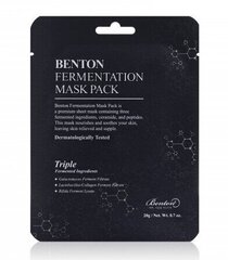 Loksnes sejas maska Benton Fermentation, 20 g cena un informācija | Sejas maskas, acu maskas | 220.lv