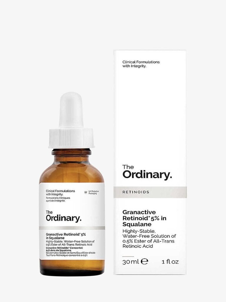 Sejas serums The Ordinary Granactive Retinoid Granactive Retinoid 5% in Squalane 30 ml cena un informācija | Serumi sejai, eļļas | 220.lv