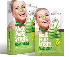 Носовые пластыри IDC Institute Aloe Vera, 5 шт. цена и информация | Маски для лица, патчи для глаз | 220.lv