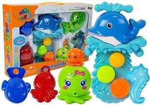 Vannas rotaļlietu komplekts "Jūras dzīvnieki" cena un informācija | Rotaļlietas zīdaiņiem | 220.lv