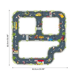 Rugsx ковровая дорожка Santa Fe 97, 80x330 см цена и информация | Конструктор автомобилей игрушки для мальчиков | 220.lv