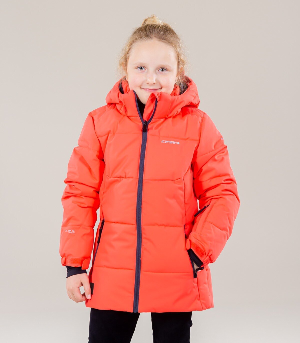 Куртка для девочек ICEPEAK, 300 г, LORIS JR 50032-8*660, коралловая,  6438513267735 цена | 220.lv