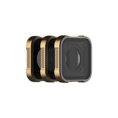 Комплект шторных фильтров PolarPro для фотоаппаратов Go Pro Hero 9 / Hero 10 Black, 3 шт. цена и информация | Аксессуары для видеокамер | 220.lv