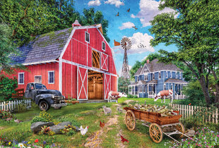 Пазл Eurographics, 8551-5601, Family Farm, Tin, 550 шт. цена и информация | Пазлы | 220.lv