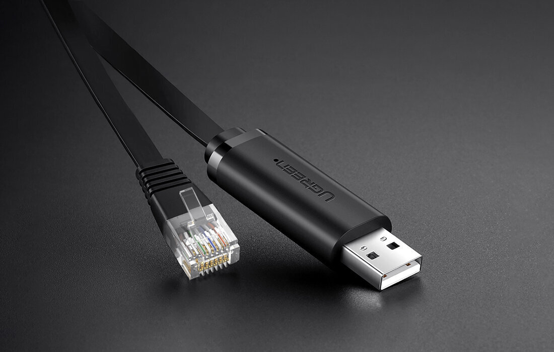 Tīkla kabelis Ugreen (CM204 RS2320), konsoles kabelis, 1,5 m, melns cena |  220.lv