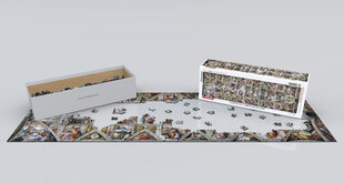 Puzle Eurographics, 6010-0960, The Sistine Chapel Ceiling, 1000 gab. cena un informācija | Puzles, 3D puzles | 220.lv