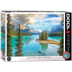 Puzle Eurographics, 6000-5430, Maligne Lake, Alberta, 1000 gab. цена и информация | Пазлы | 220.lv