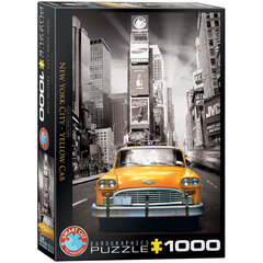 Puzle Eurographics, 6000-0657, New York City, Yellow Cab, 1000 gab. cena un informācija | Puzles, 3D puzles | 220.lv