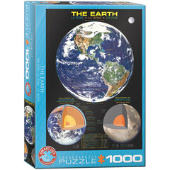 Puzle Eurographics, 6000-1003, The Earth, 1000 gab. cena un informācija | Puzles, 3D puzles | 220.lv