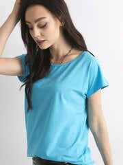 T-krekls sievietēm, zils cena un informācija | Blūzes, sieviešu krekli | 220.lv