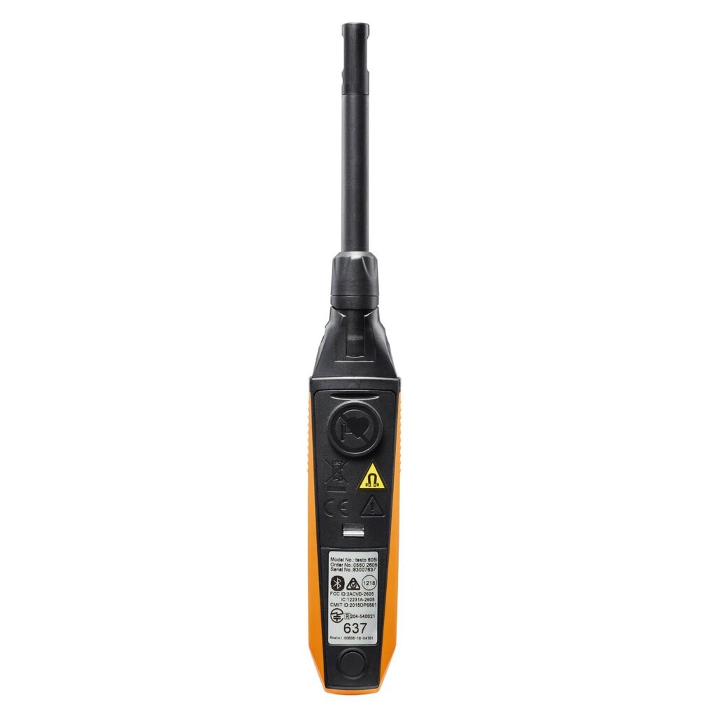 Testo 605i higrotermometrs (0560 2605 02) цена и информация | Rokas instrumenti | 220.lv