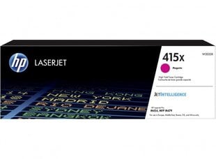 HP toner cartridge magenta (W2033X, 415X) цена и информация | Картриджи для струйных принтеров | 220.lv