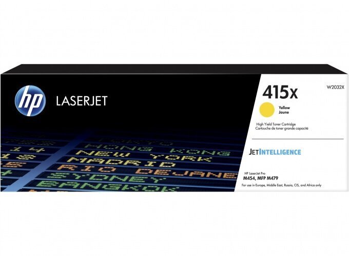 HP toner cartridge yellow (W2032X, 415X) цена и информация | Kārtridži lāzerprinteriem | 220.lv