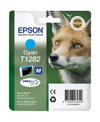 Оригинальные чернила Epson T1282 Cyan 250 lk цена и информация | Картриджи для струйных принтеров | 220.lv