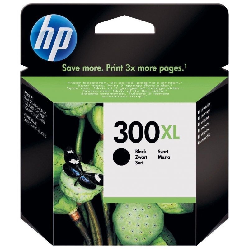 Оригинальные чернила HP 300XL (CC641EE) Black 600 lk (12ml) цена | 220.lv