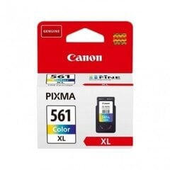 Oriģinālā tinte Canon CL-561XL (3731C001) Tri-Colour 300 lk cena un informācija | Tintes kārtridži | 220.lv