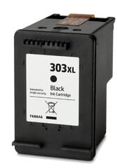 Analogā tinte HP 303XL (T6N04AE) Black 600 lk (12ml) cena un informācija | Tintes kārtridži | 220.lv