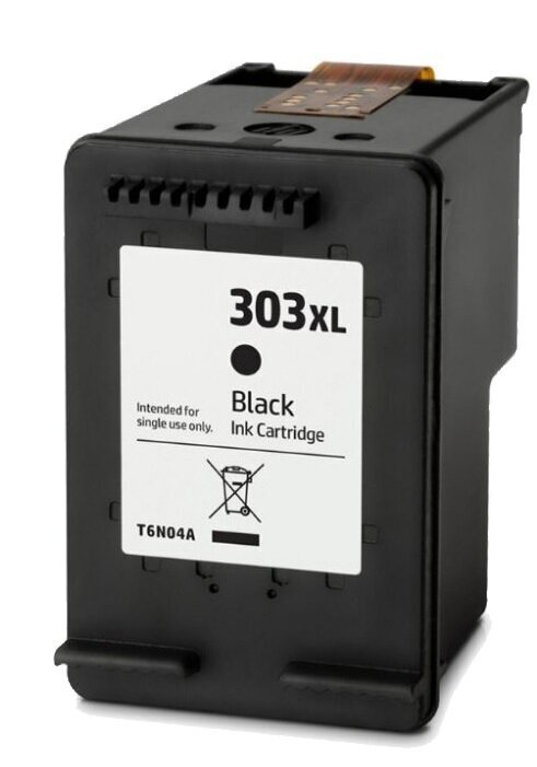 Analogā tinte HP 303XL (T6N04AE) Black 600 lk (12ml) цена и информация | Tintes kārtridži | 220.lv