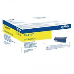 Brother Toner TN-910 Yellow (TN910Y) цена и информация | Картриджи для лазерных принтеров | 220.lv