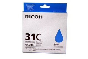 Ricoh Ink Cart. GC31C Cyan (405689) цена и информация | Картриджи для струйных принтеров | 220.lv