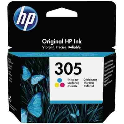 Oriģinālā tinte HP 305 (3YM60AE) TriColor 100 lk cena un informācija | Tintes kārtridži | 220.lv