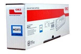 Oki Toner MC873 Cyan 10k (45862816) цена и информация | Картриджи для лазерных принтеров | 220.lv