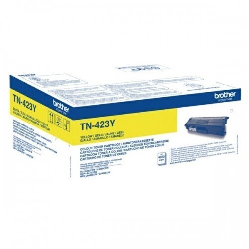 Brother Toner TN-423 Yellow 4k (TN423Y) цена и информация | Kārtridži lāzerprinteriem | 220.lv