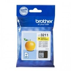 Brother Ink LC 3211 Yellow (LC3211Y) cena un informācija | Tintes kārtridži | 220.lv