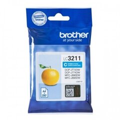 Brother Ink LC 3211 Cyan (LC3211C) цена и информация | Картриджи для струйных принтеров | 220.lv