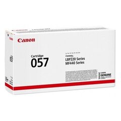 Originaal Canon 057 (3009C002) Black 3.100 lk cena un informācija | Tintes kārtridži | 220.lv